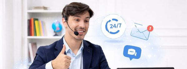 Agent handling a flight change request on behalf of a traveler